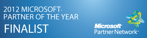 2012 Microsoft Worldwide Partner Award受賞　最終選考（Finalist）